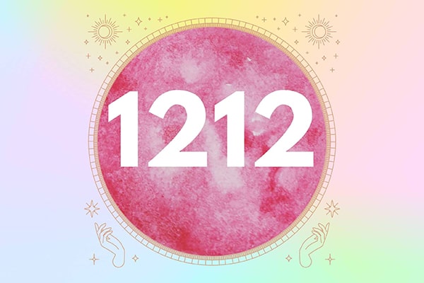 What does the angel number 1212 mean according to the horoscope?